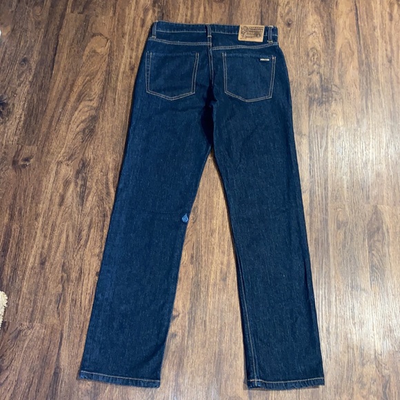 Volcom Solver Modern Straight Dark Wash Mens Jeans-Sz 29 - Picture 10 of 16